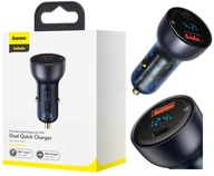 BASEUS NABÍJAČKA DO AUTOMOBILKU TYP-C USB 65W QC PD