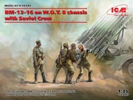 BM-13-16 na W.O.T. 8 podvozok so sovietskou posádkou 1:35 ICM 35592