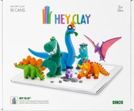 HEJ HLINOVÝ PLAST + APLIKÁCIA HRAČKY DINOSAURS CASTRYLINA TM