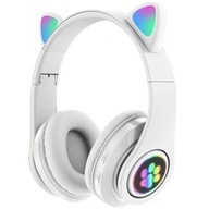 Slúchadlá Bluetooth 5.0 FM microSD LED CAT EARS