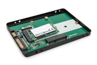 Adaptér 2,5 SSD mSATA + NGFF M.2 SATA SSD B, B+M