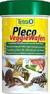 TETRA Pleco Veggie Wafers krmivo s cuketou pre bylinožravé ryby 250 ml