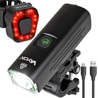 SET BIKE SVETLA ZADNÉ PREDNÉ LED USB C VAYOX