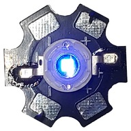 POWER LED 1W EPISTAR Royal Blue, PCB, 45mil