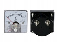 Analógový merač 20V DC voltmeter