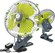 VENTILÁTOR AUTO OTOČNÝ VENTILÁTOR KLIP 24V