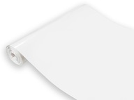 Biela lesklá samolepiaca fólia na nábytok 45 cm DIY