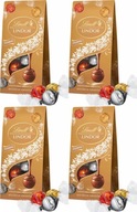 Lindt LINDOR Rozmanité čokoládové pralinky s náplňou 100g x4