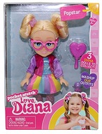 Bábika Love Diana 15 cm - Popstar Singer