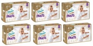 6 x Plienkové nohavičky Dada Extra Care Pants 4, 39 ks