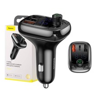 BASEUS FM BLUETOOTH VYSIELAČ + NABÍJAČKA QC 3.0