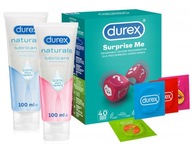 Sada kondómov Durex SURPRISE ME gél naturals