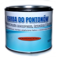 HYPALON NEOPRENE POINTON LODKOVÁ FARBA ORANŽOVÁ 500ml