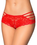 Sexy otvorené šortky SoftLine 2478 červené M/L