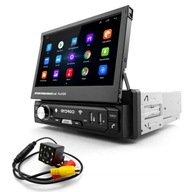 Rádio 1DIN 7" GPS Android 1/16GB WIFI kamera