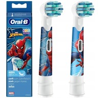 2x ORAL-B STAGES POWER KIDS SPIDERMAN TIP