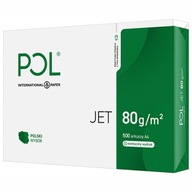 Poljet kopírovací papier A4 biely 500 listov 80g