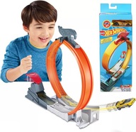 HOT WHEELS TRACK LAUNCHER + LOOP + JUMPER + AUTO