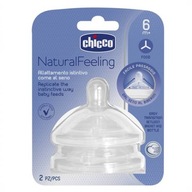 Chicco NaturalFeeling cereálny cumlík 6m+ 2 ks