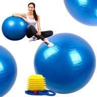 GYMNASTICKÁ FITNESS LOPTA NA CVIČENIE 75CM + LOPTA