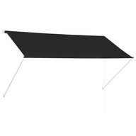 vidaXL rolovacia markíza 250 x 150 cm antracit