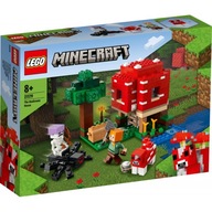 LEGO Minecraft 2022. Domček v hríbikoch