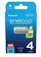 Batérie PANASONIC ENELOOP AAA 800 mAh 4 ks