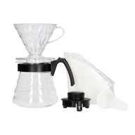 Hario V60 Craft Coffee drip + server + sada filtrov