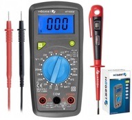 HOGERT UNIVERZÁLNY METER, LCD MULTIMETER + TESTER