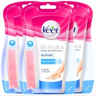 VEET MINIMA 3x SPRCHOVÝ KRÉM NA DEPILACIU VLASOV Sensitive Skin ALOE VIOLET