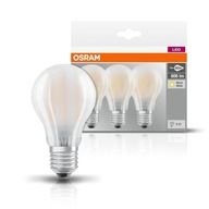 SET 3x LED FILAMENTOVÁ ŽIAROVKA E27 7W 2700K OSRAM