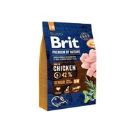 BRIT PREMIUM BY NATURE Senior S + M 3kg