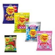 Chupa Chups lízanky 4 obľúbené príchute 470g + ZDARMA