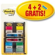 POST-IT TAB 25 X 43 MM 680-VAD5EU + 12 X 43 MM MIX FARBA (4 X 50 + 2 X