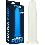 8''Realistická žiara v tme dildo