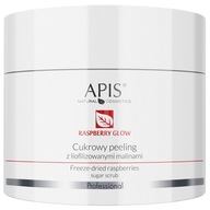 Apis Raspberry Glow Malinový cukrový peeling 220g