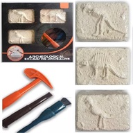 VYKOPÁVANIE FOSSIL DINOSAUR 3x Kostra