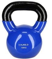 KETTLEBELL Činka Guľa Liatinový Vinyl 10 kg HMS