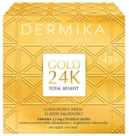 DERMIKA Luxusný zlatý 24k Luxusný krém 45+ 50 ml