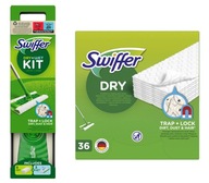 SWIFFER SWEPER MOP+OBLEČENIE 44/SUCHÉ a 3/MOKRÉ