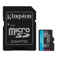 mSD karta Kingston Canvas Go! Plus 128 GB 170/90 MB