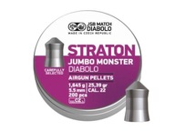 Diabolo pelety JSB Jumbo Monster Straton 5,51 mm 200 ks.