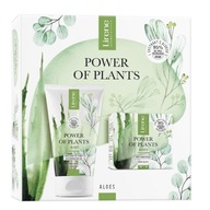 LIRENE Power of Plants Aloes set hydratačný krém 50ml + čistiaci gél