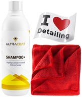 Ultracoat Shampoo+ Shampoo odmasťuje lak 500ml