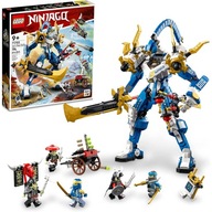 LEGO NINJAGO TITANIUM MECH JAYA SADA BLOKOV 794 PRVKOV