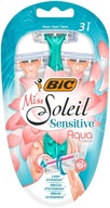 Bic Machine Miss Soleil 3 Sensitive Aqua Colours