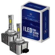 2x D1S LED XENON ULTRA WHITE 6000K P&P ŽIAROVKY