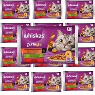 Mokré krmivo Whiskas mix príchutí v omáčke 52x85g