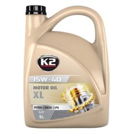 Motorový olej K2 O2545S K2 TEXAR 15W-40 XL-TD 5L