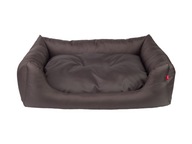 amiplay Obdĺžniková posteľ Basic Sofa S Brown